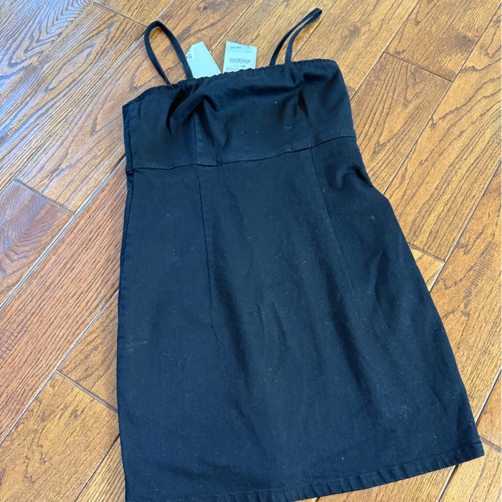 Zara Black Women's A-Line Dress - Classic Everyday Style